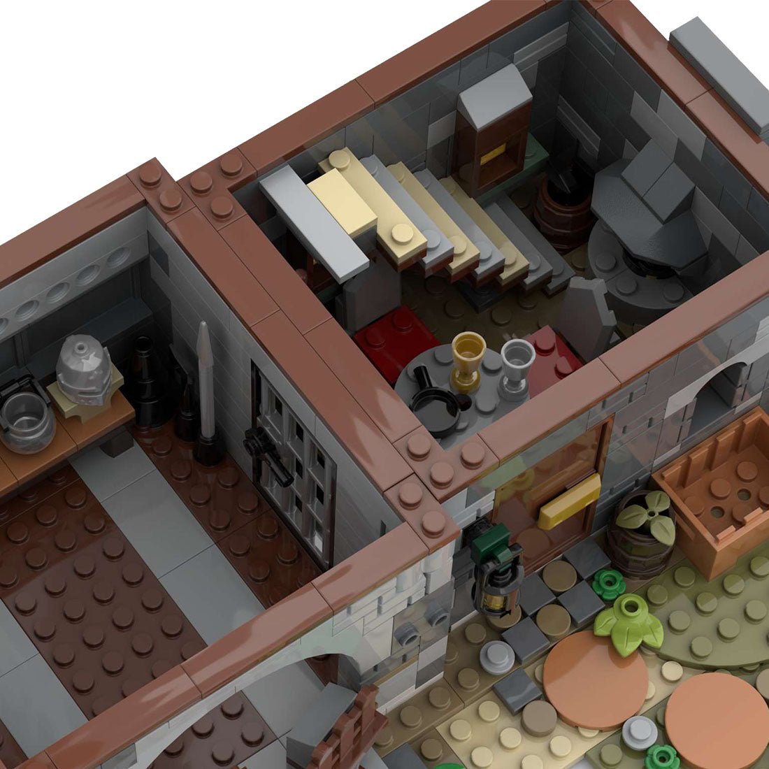 MOC - 131416 Motorized Windmill - LesDiy -