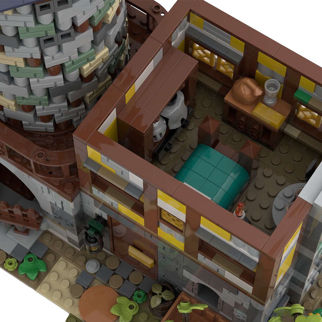 MOC - 131416 Motorized Windmill - LesDiy -