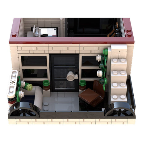 MOC - 131435 3 - in - 1 Fashion Store+Design Studio+Flower Shop - LesDiy -