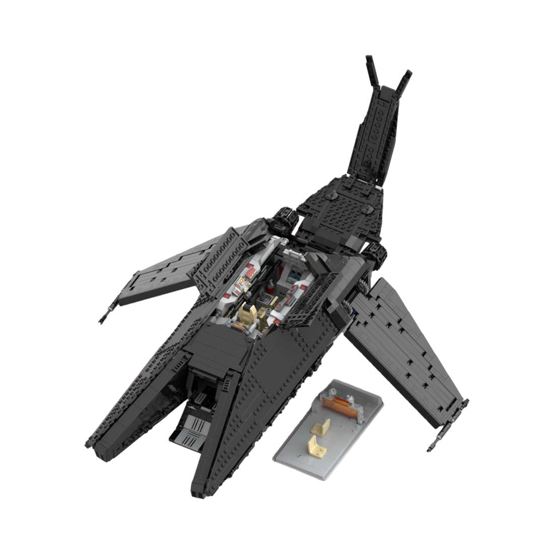 MOC - 132299 The Scythe Inquisitors Shuttle - LesDiy -