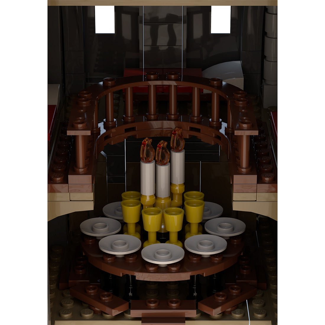 MOC - 132314 Falcons Impenetrable Keep - LesDiy -