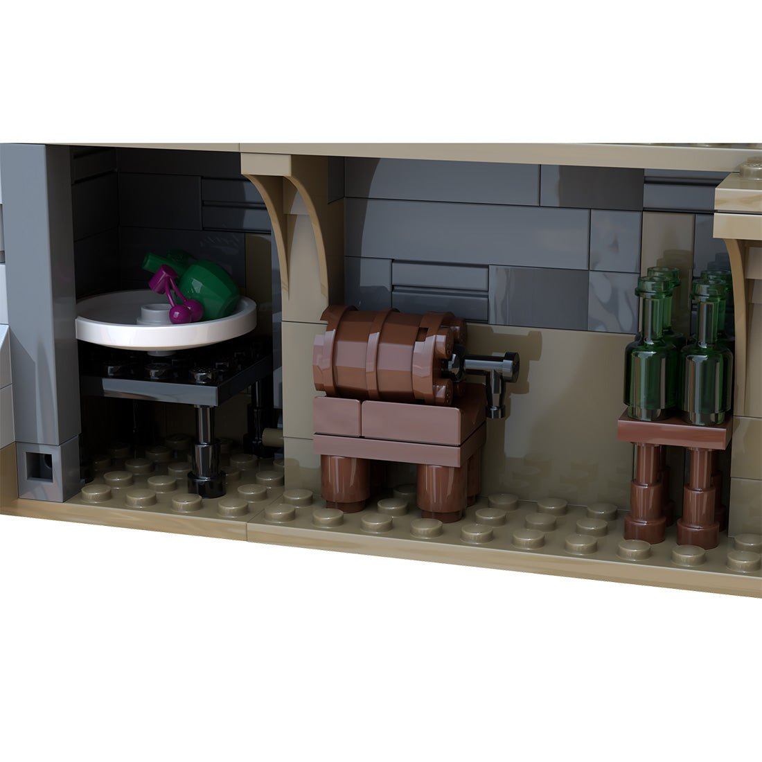 MOC - 132314 Falcons Impenetrable Keep - LesDiy -