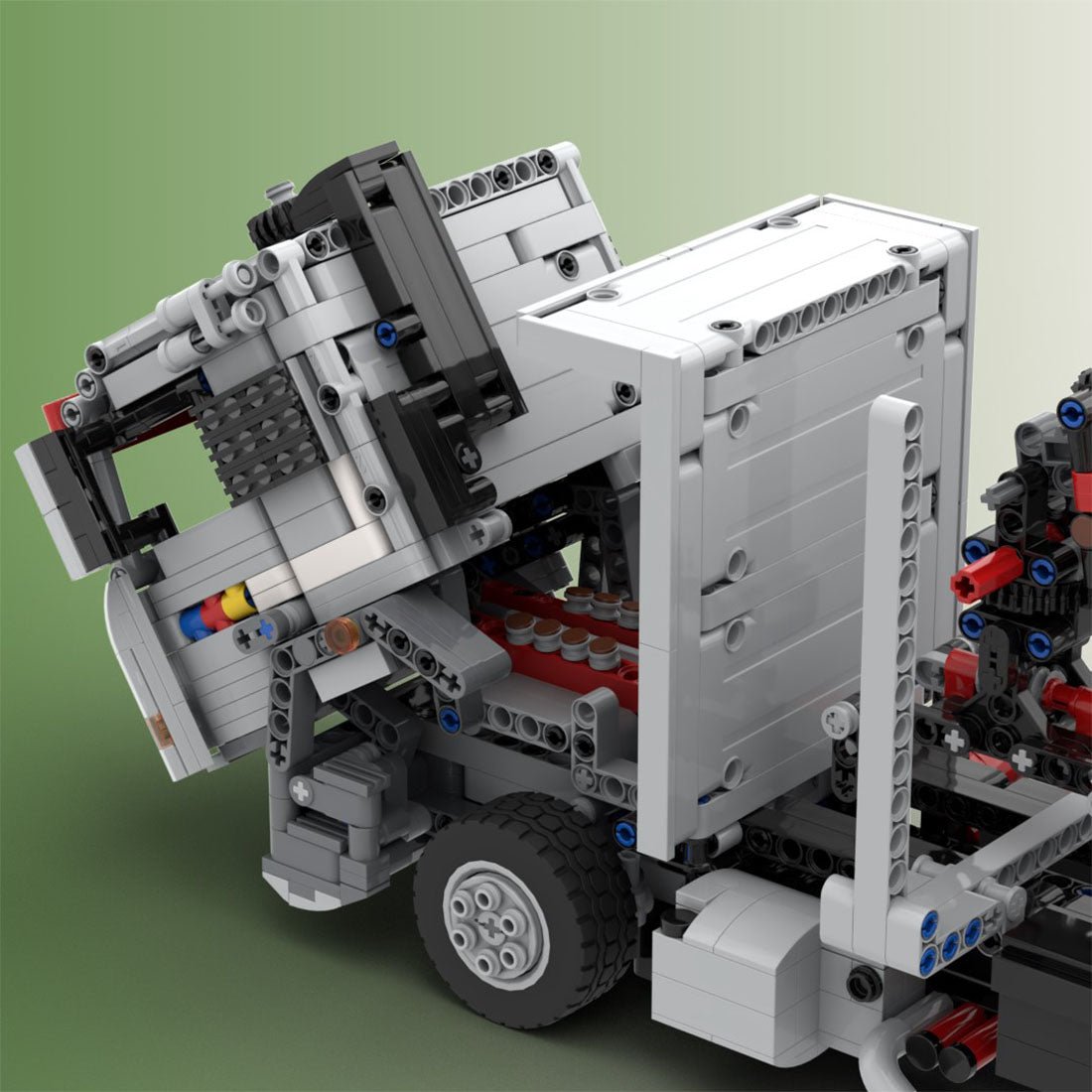 MOC - 133204 190 - 42 Logging Truck - LesDiy -