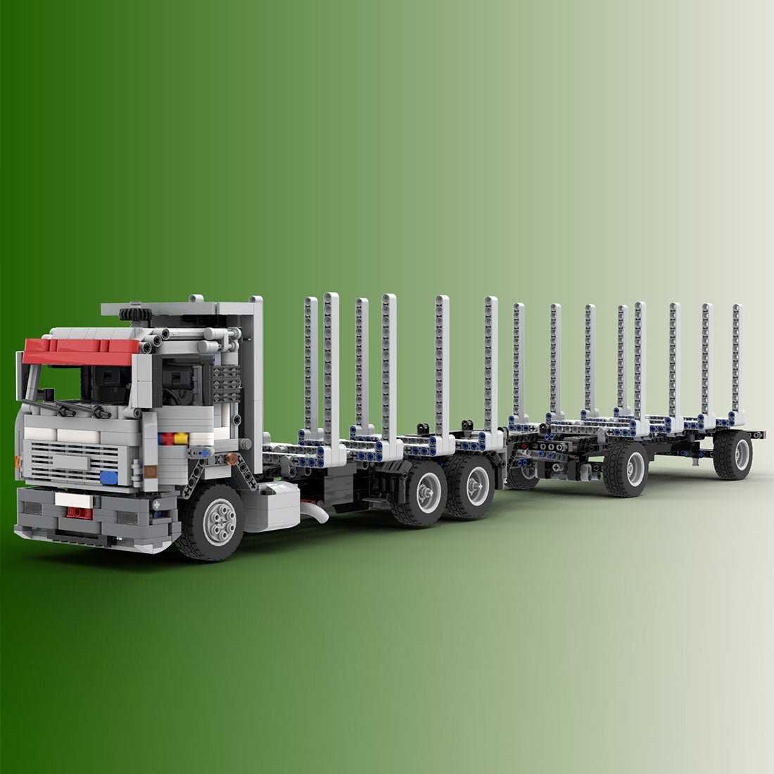 MOC - 133204 190 - 42 Logging Truck - LesDiy -