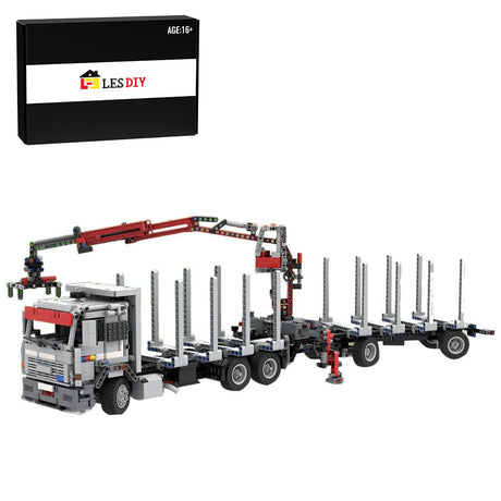 MOC - 133204 190 - 42 Logging Truck - LesDiy -