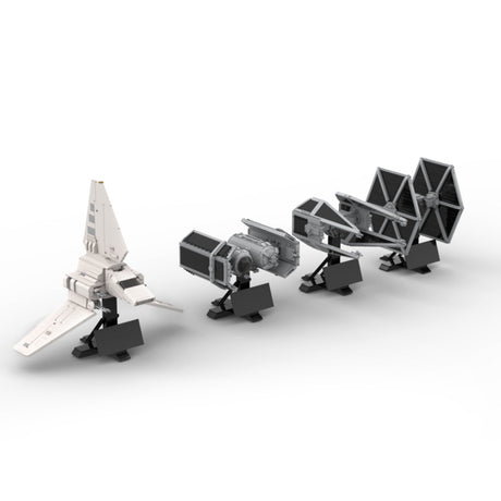 MOC - 133925 Sci - fi The Imperial Naval - LesDiy -