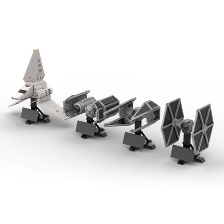 MOC - 133925 Sci - fi The Imperial Naval - LesDiy -