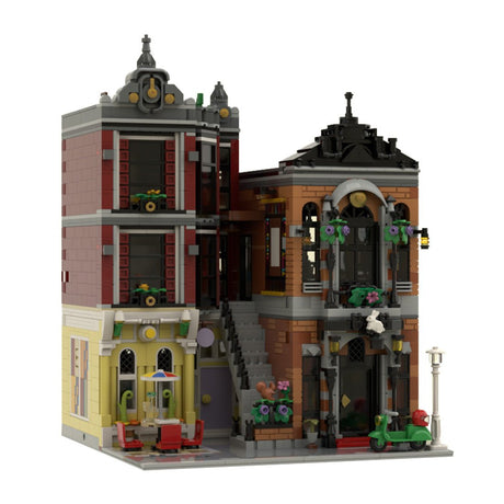 MOC - 134365 Downtown Magic Shop Model - LesDiy -