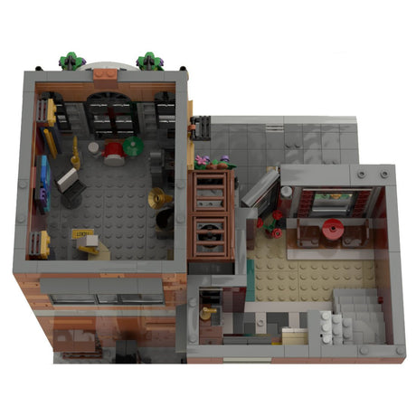 MOC - 134365 Downtown Magic Shop Model - LesDiy -