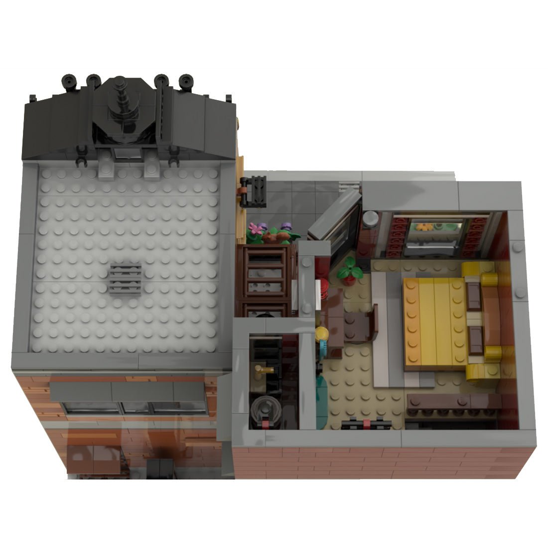 MOC - 134365 Downtown Magic Shop Model - LesDiy -