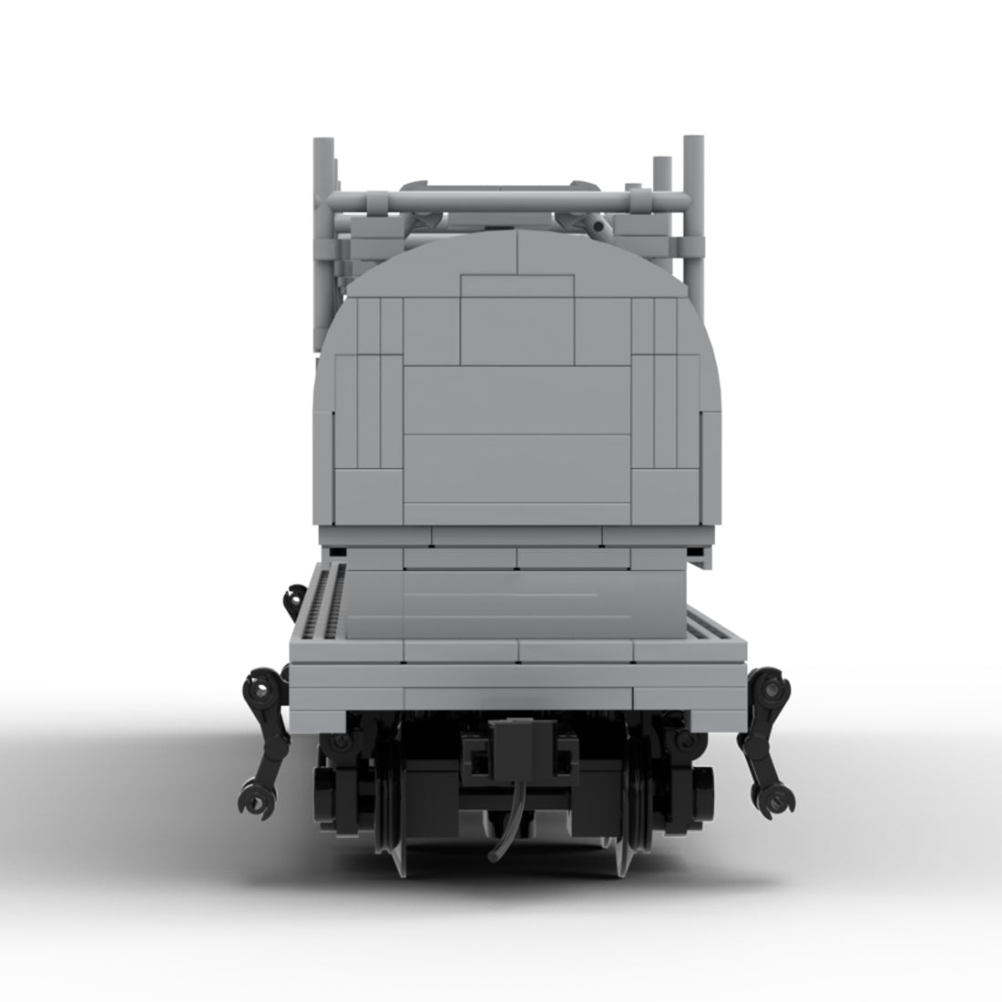 MOC - 134547 Coil Car Union Pacific Reto Train Model - LesDiy - Locomotive