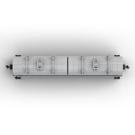 MOC - 134547 Coil Car Union Pacific Reto Train Model - LesDiy - Locomotive