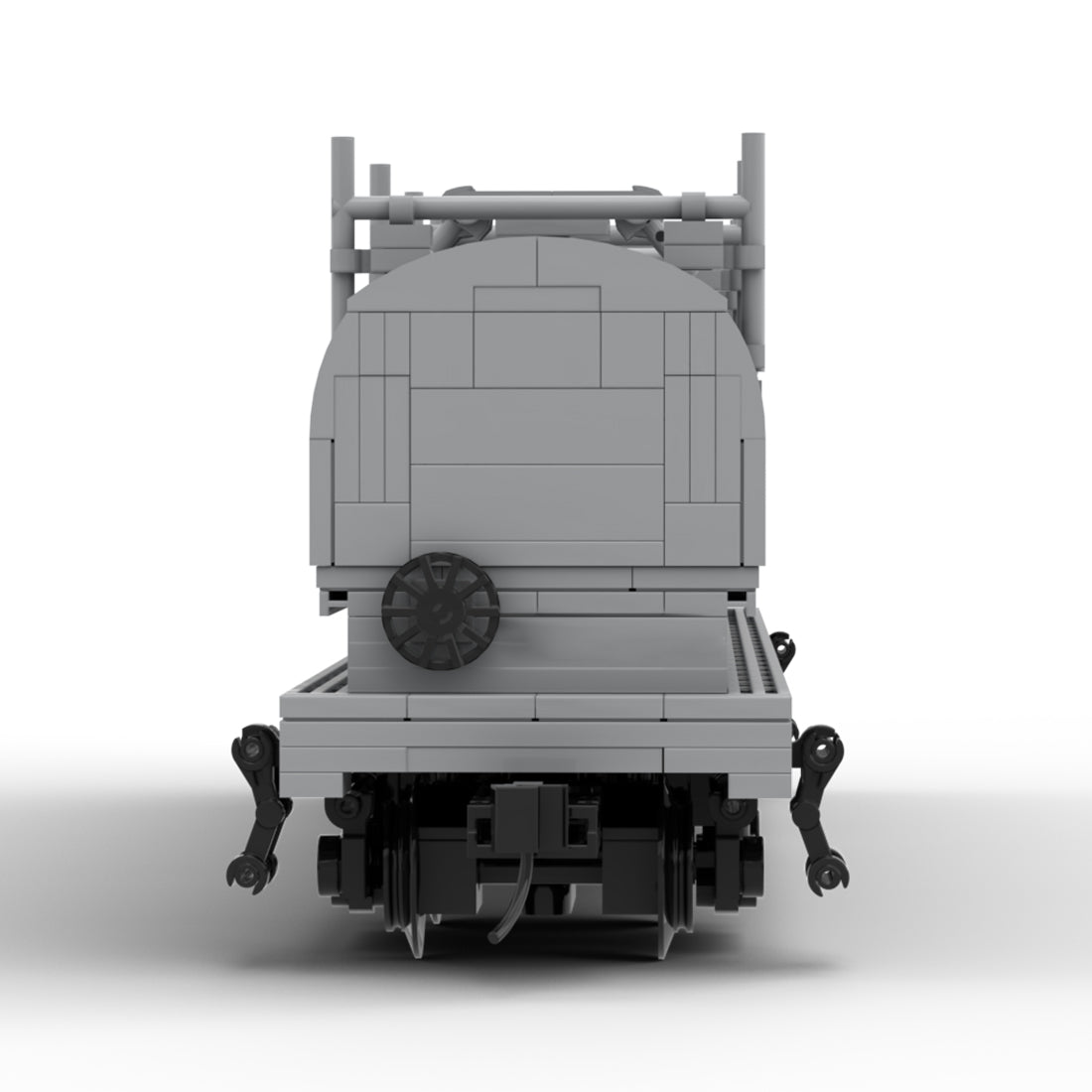 MOC - 134547 Coil Car Union Pacific Reto Train Model - LesDiy - Locomotive