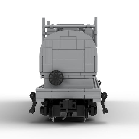 MOC - 134547 Coil Car Union Pacific Reto Train Model - LesDiy - Locomotive