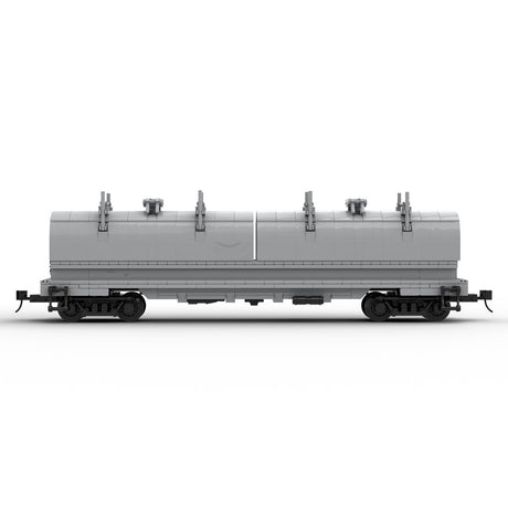 MOC - 134547 Coil Car Union Pacific Reto Train Model - LesDiy - Locomotive