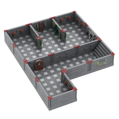 MOC - 134751 Mini Modular Dungeon Model - LesDiy -