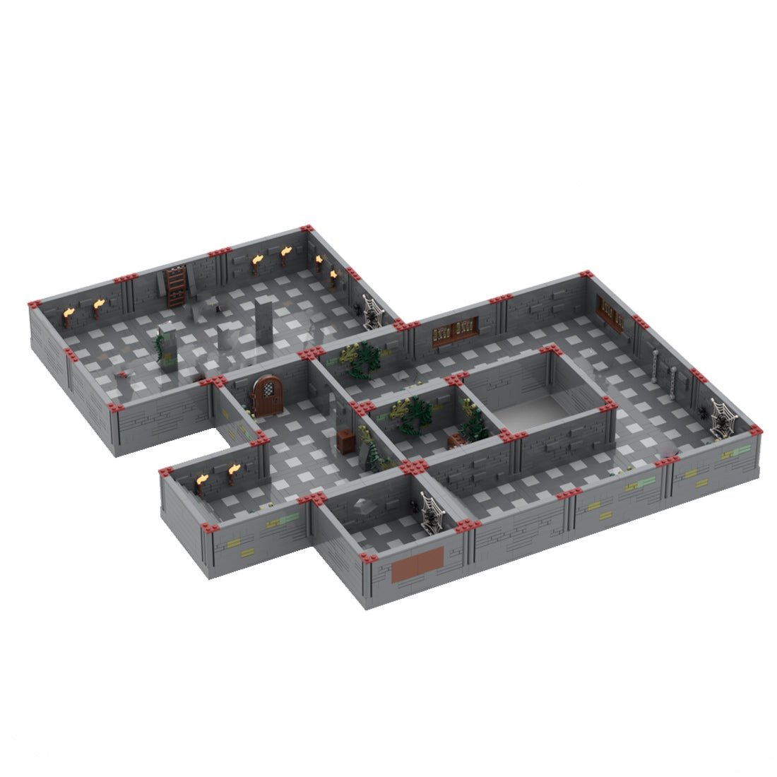 MOC - 134751 Mini Modular Dungeon Model - LesDiy -