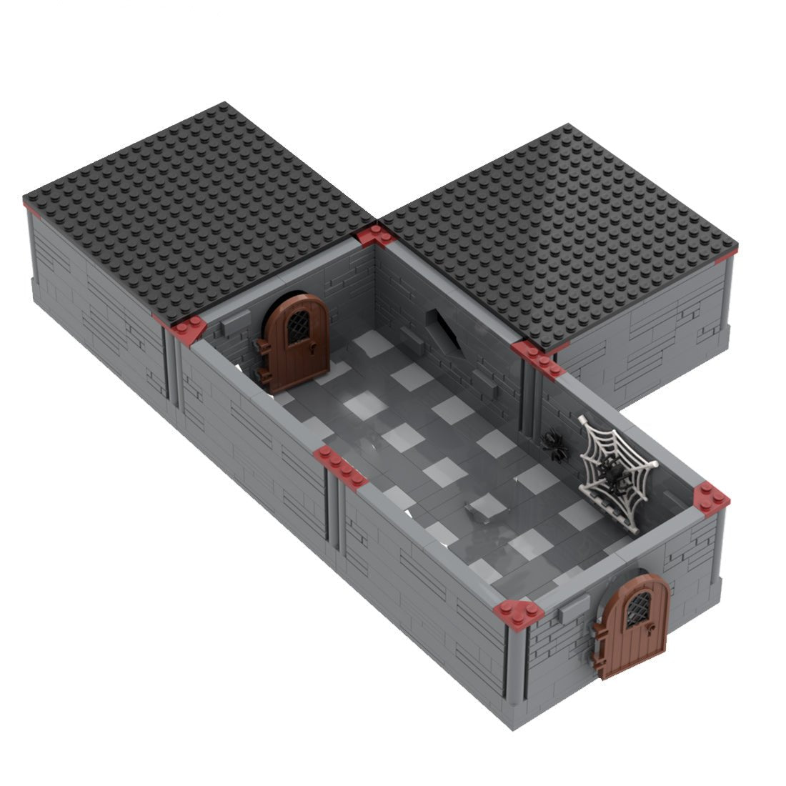 MOC - 134751 Mini Modular Dungeon Model - LesDiy -