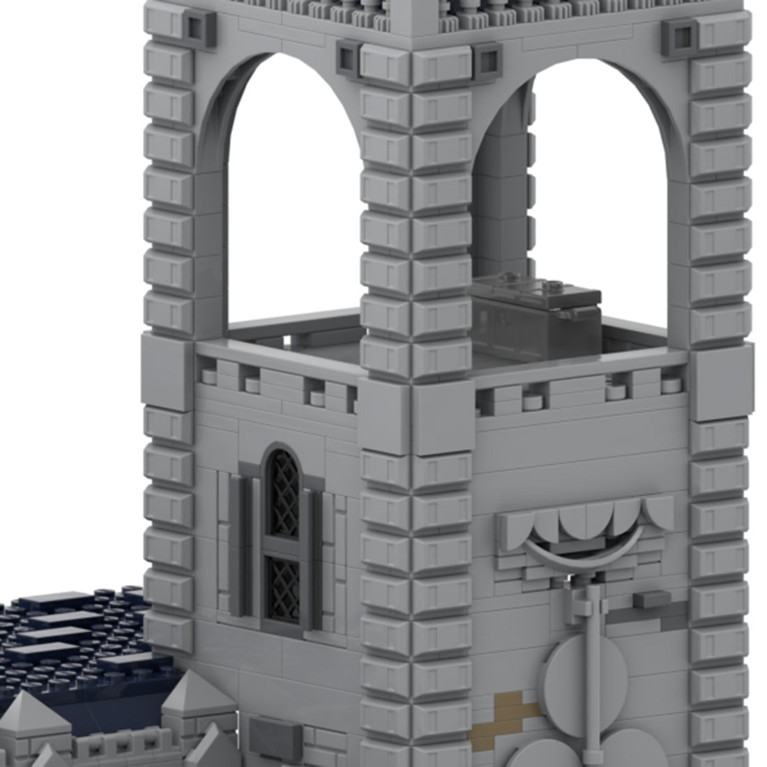 MOC - 135133 Moonlight Castle - LesDiy -