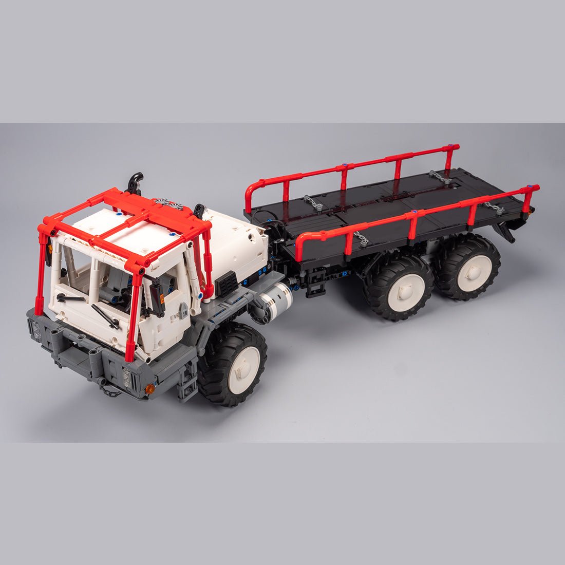 MOC - 136390 1/20 Scale 6x6 Articulated Truck Building Blocks - LesDiy -