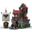 MOC - 136695 Wolfpack Tower & Medieval Ship - LesDiy -