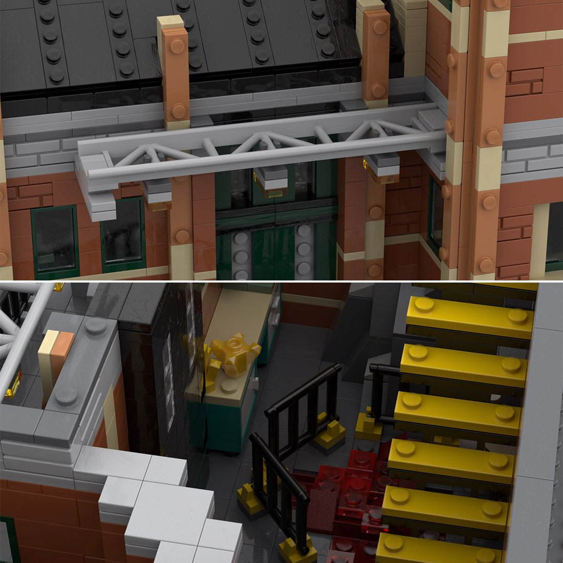 MOC - 136707 Modular old Factory - LesDiy -