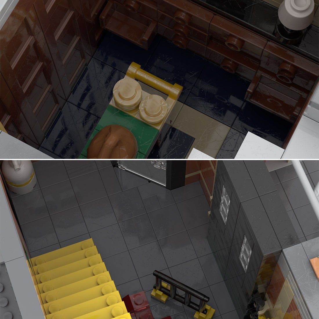 MOC - 136707 Modular old Factory - LesDiy -