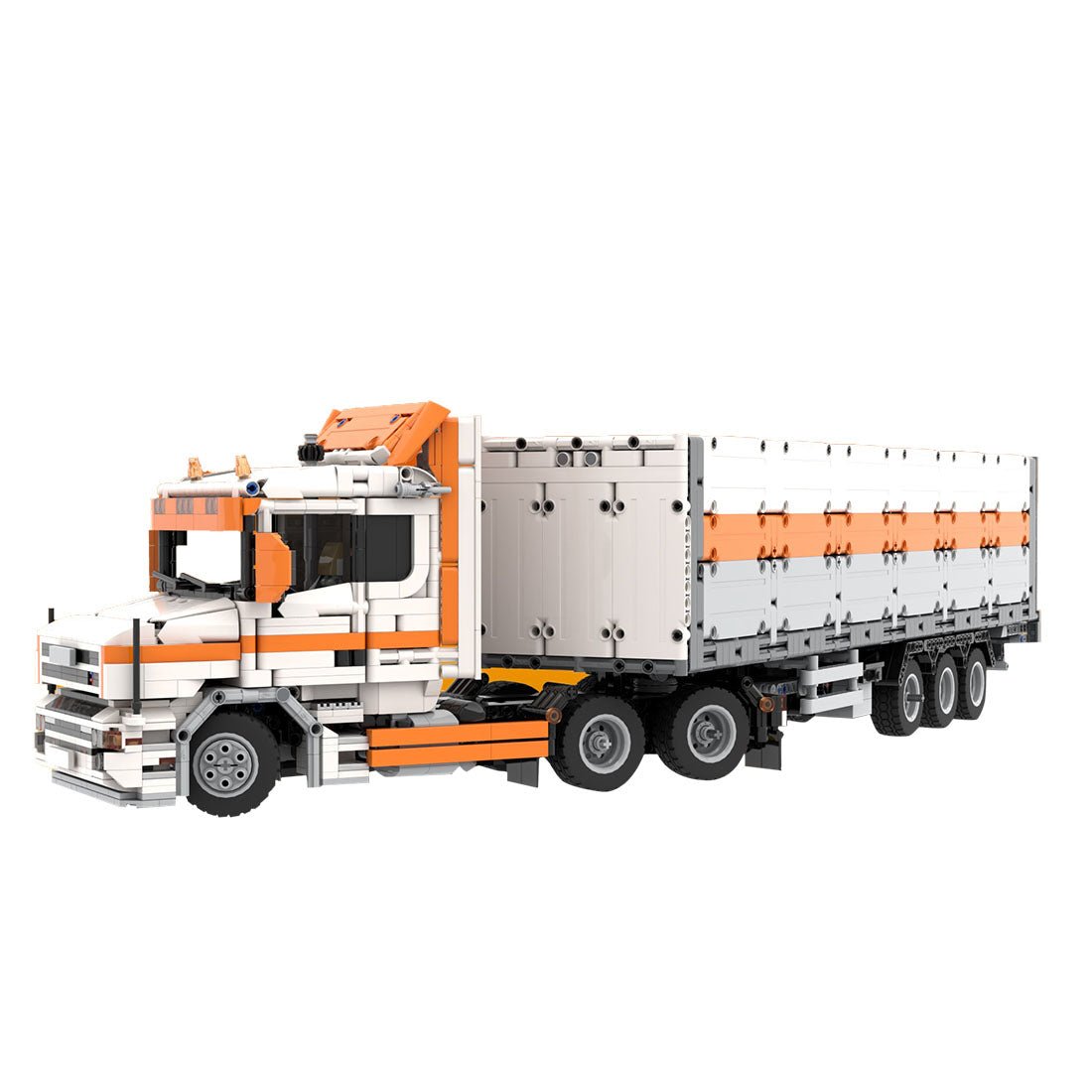 MOC - 137037 T144 6x2 and Wing Body Trailer - LesDiy -