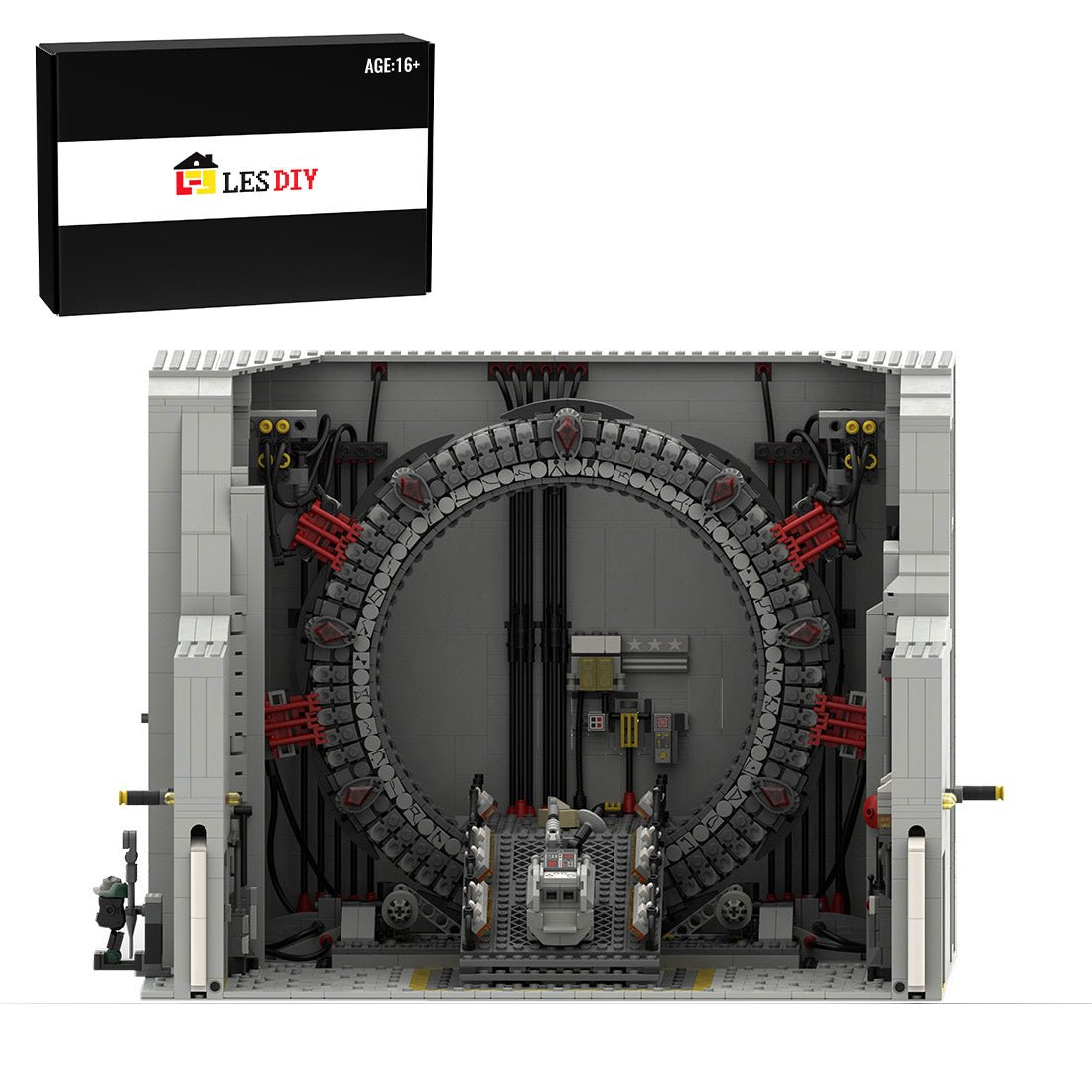 MOC - 137093 Stargate SGC Gateroom - LesDiy -