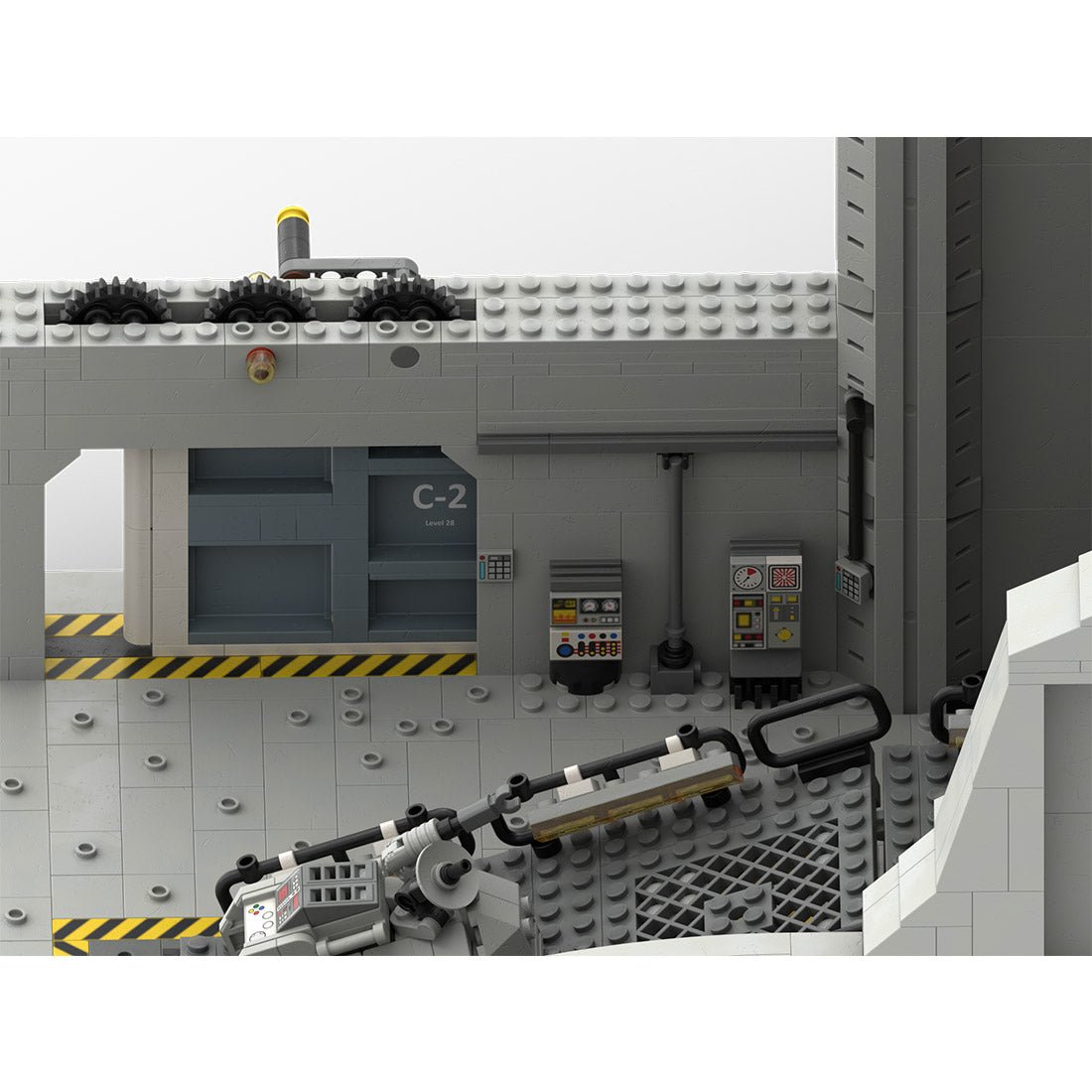 MOC - 137093 Stargate SGC Gateroom - LesDiy -