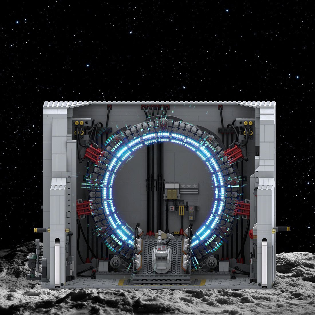 MOC - 137093 Stargate SGC Gateroom - LesDiy -