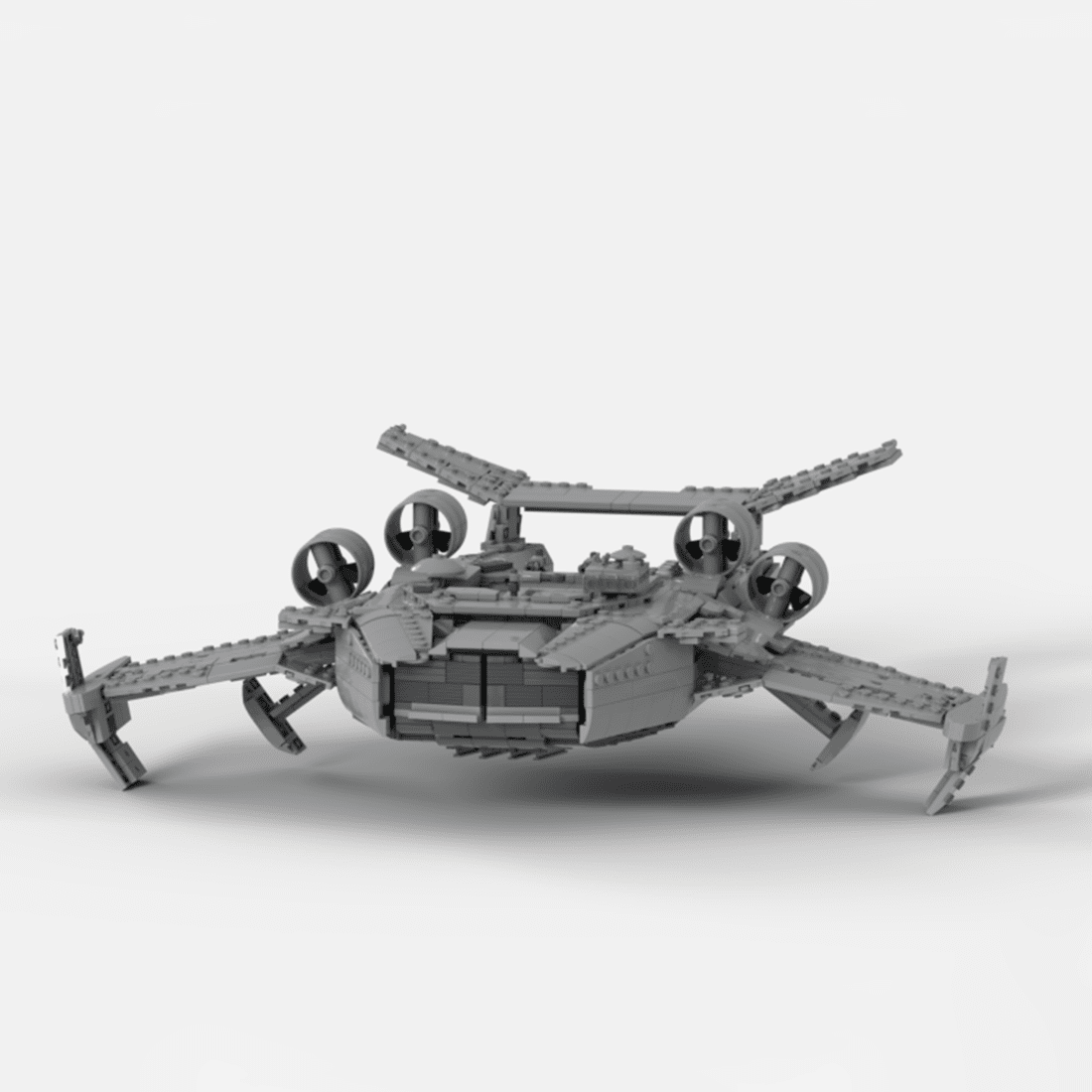 MOC - 137392 AVATAR 2 RDA S - 76 Seadragon Building Blocks - LesDiy -