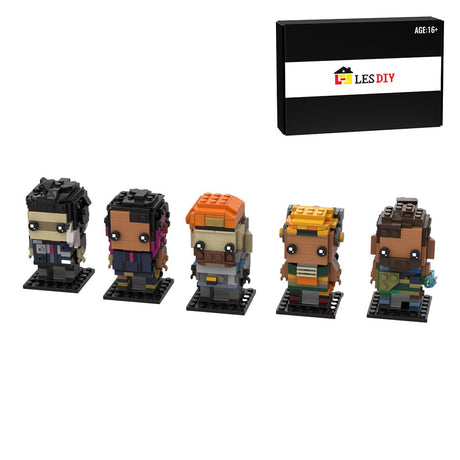 MOC - 137725 VALORANT Mini Figures Series - LesDiy -