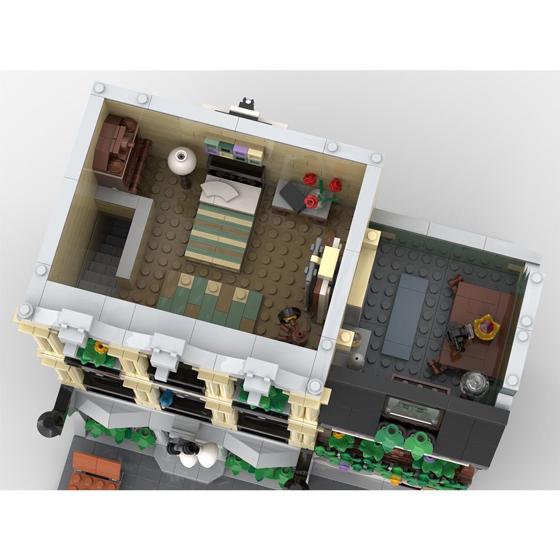 MOC - 138339 Call Center - 10278 Police Station Alternative Build - LesDiy -