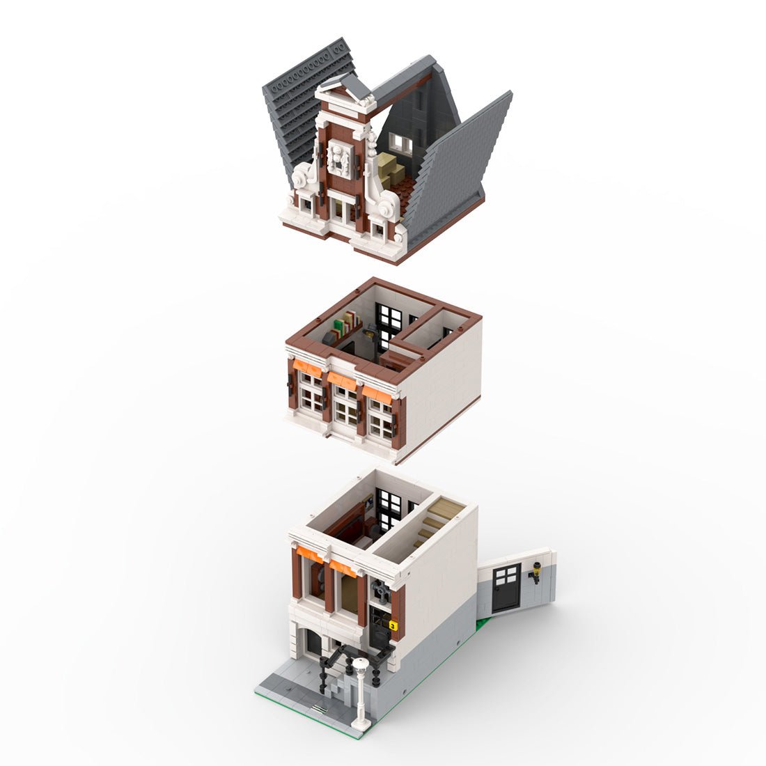 MOC - 138420 Amsterdam Street House - LesDiy -