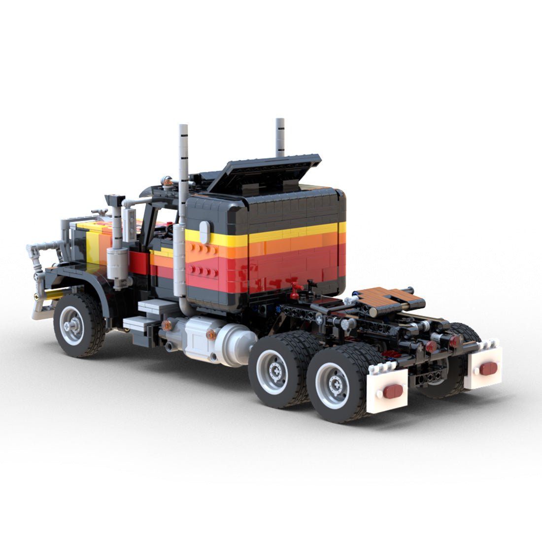 MOC - 138757 RC Peterbilt 359 "Outback" Semi Truck - LesDiy -