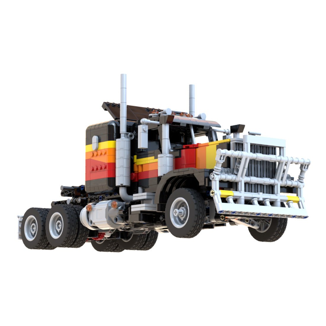 MOC - 138757 RC Peterbilt 359 "Outback" Semi Truck - LesDiy -