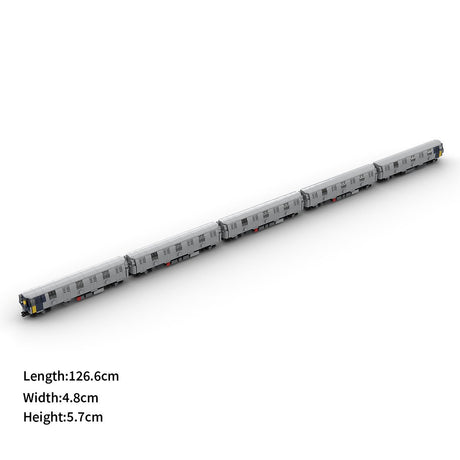 MOC - 139417 NYC Subway R211A Building Blocks - LesDiy - Building Blocks