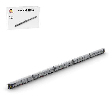 MOC - 139417 NYC Subway R211A Building Blocks - LesDiy - Building Blocks