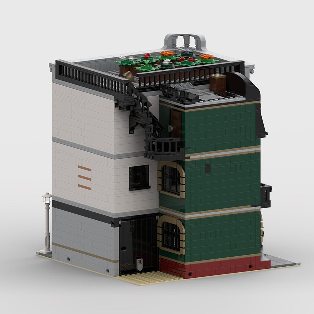 MOC - 139508 Modular Car Showroom Building Blocks - LesDiy - Building Blocks