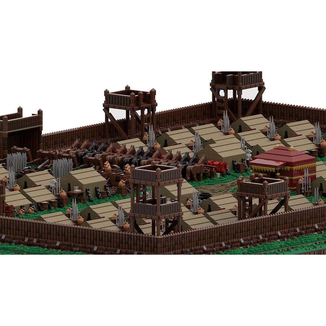 MOC - 139859 Roman Field Camp (Large) - LesDiy -