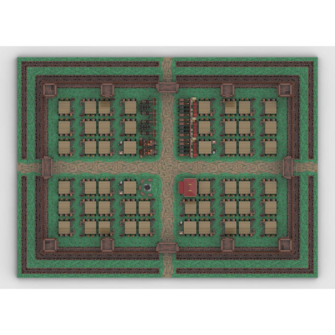 MOC - 139859 Roman Field Camp (Large) - LesDiy -