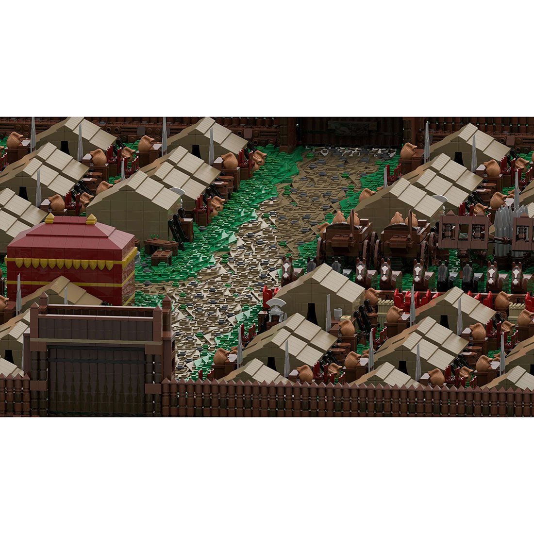 MOC - 139859 Roman Field Camp (Large) - LesDiy -