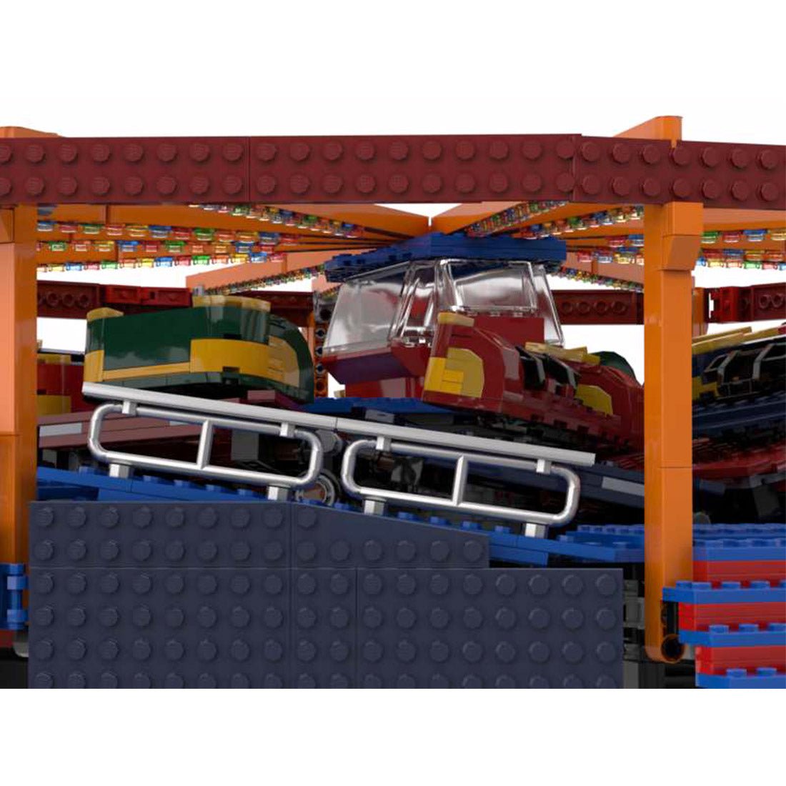 MOC - 140394 Fairground Waltzer - LesDiy -