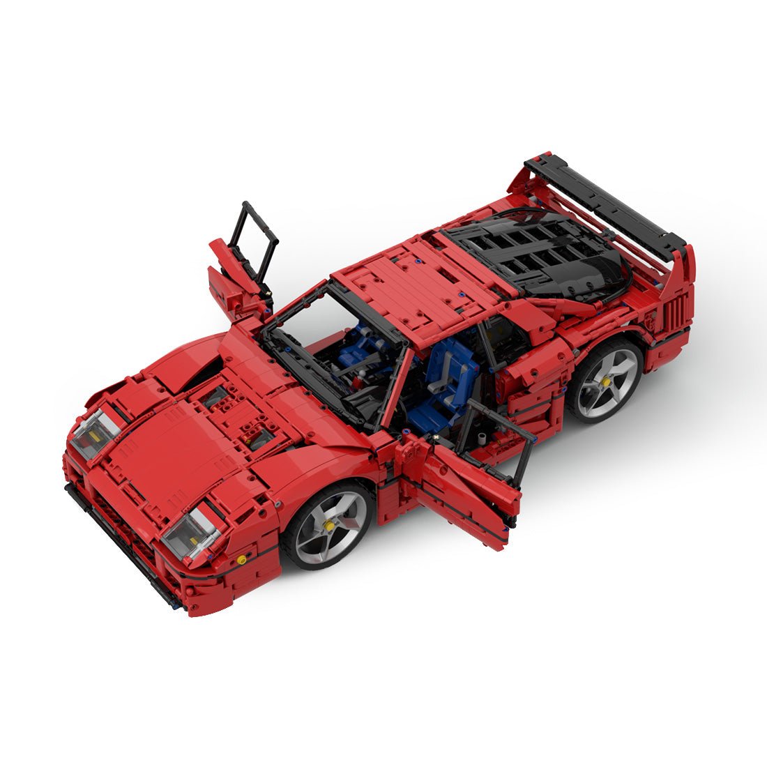 MOC - 140404 Tech Sports Car Model - LesDiy -