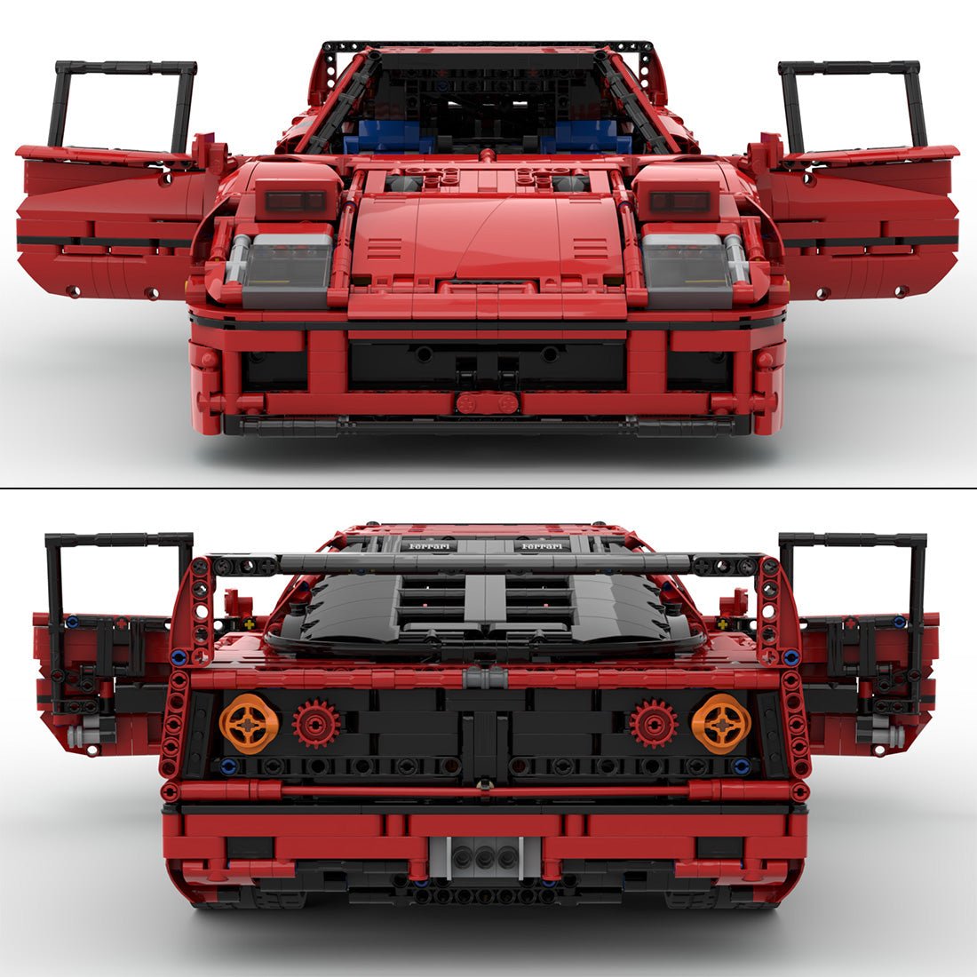 MOC - 140404 Tech Sports Car Model - LesDiy -