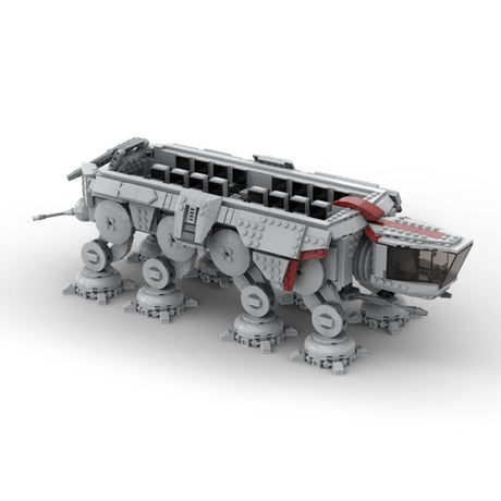 MOC - 140435 Sci - fi Eight - legged Walker Armored Vehicle - LesDiy -