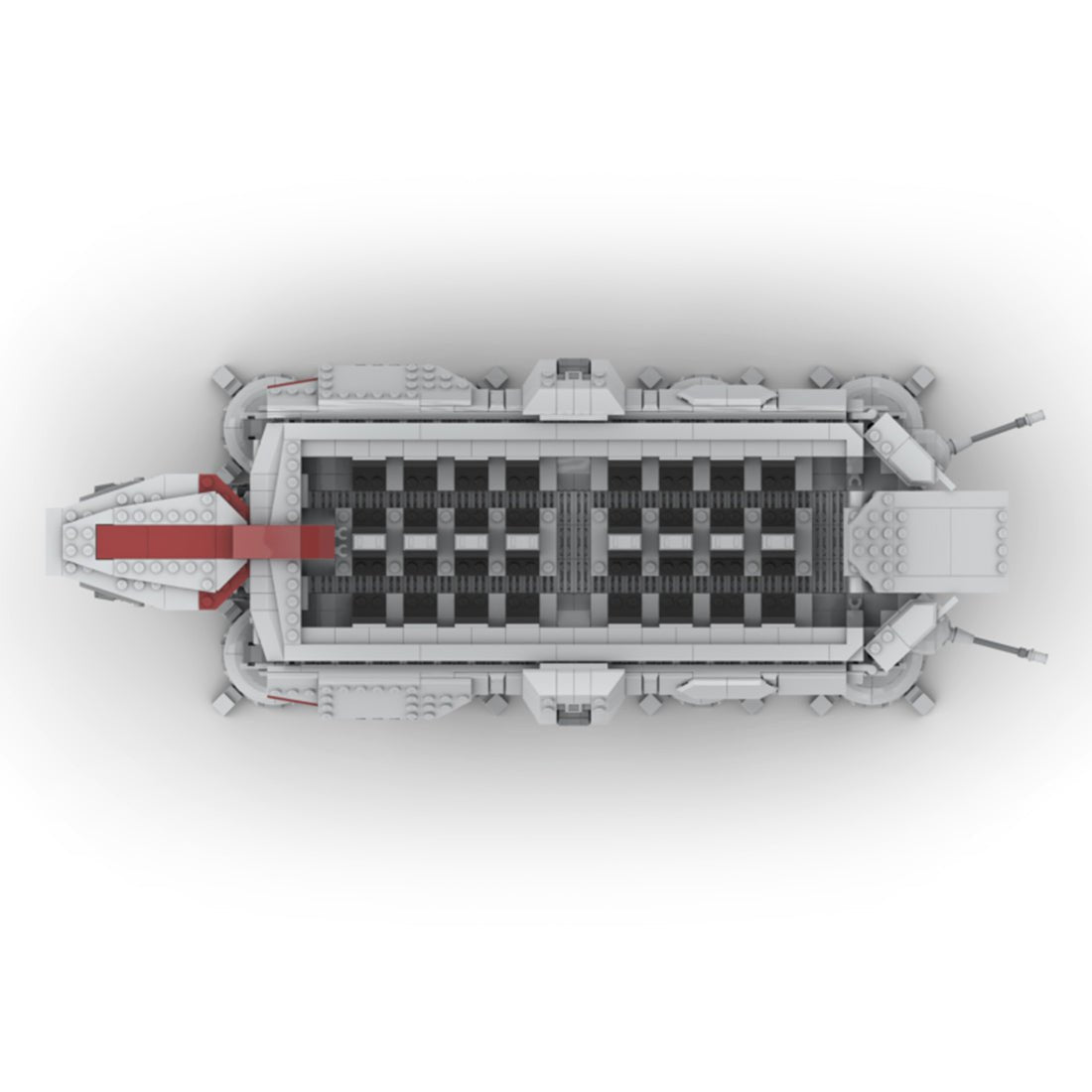 MOC - 140435 Sci - fi Eight - legged Walker Armored Vehicle - LesDiy -