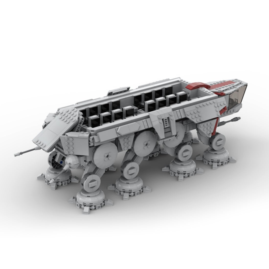 MOC - 140435 Sci - fi Eight - legged Walker Armored Vehicle - LesDiy -