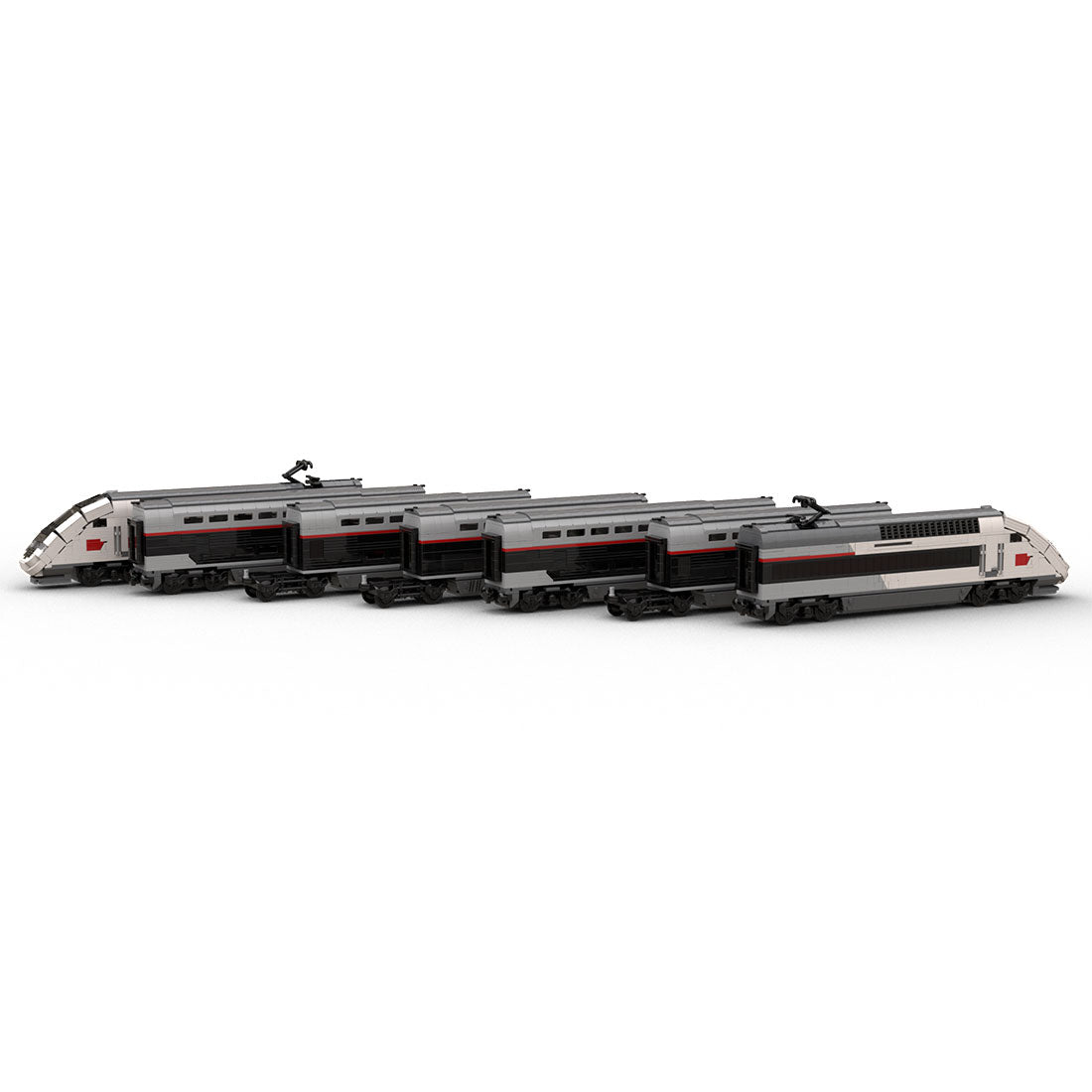 MOC - 140464 TGV Duplex Carmillon - LesDiy - Locomotive
